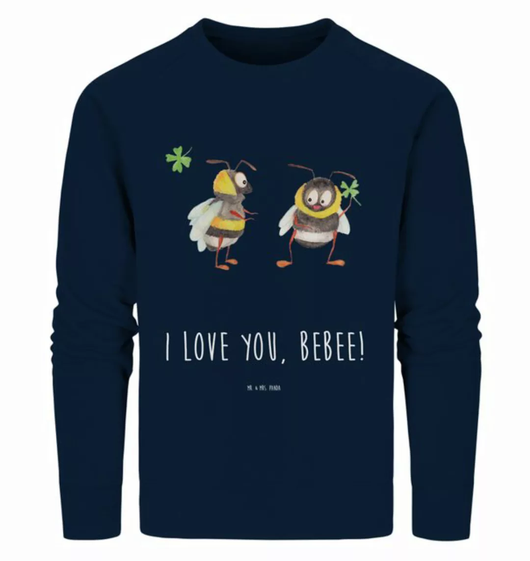 Mr. & Mrs. Panda Longpullover Größe XXL Bienen Paar - French Navy - Geschen günstig online kaufen