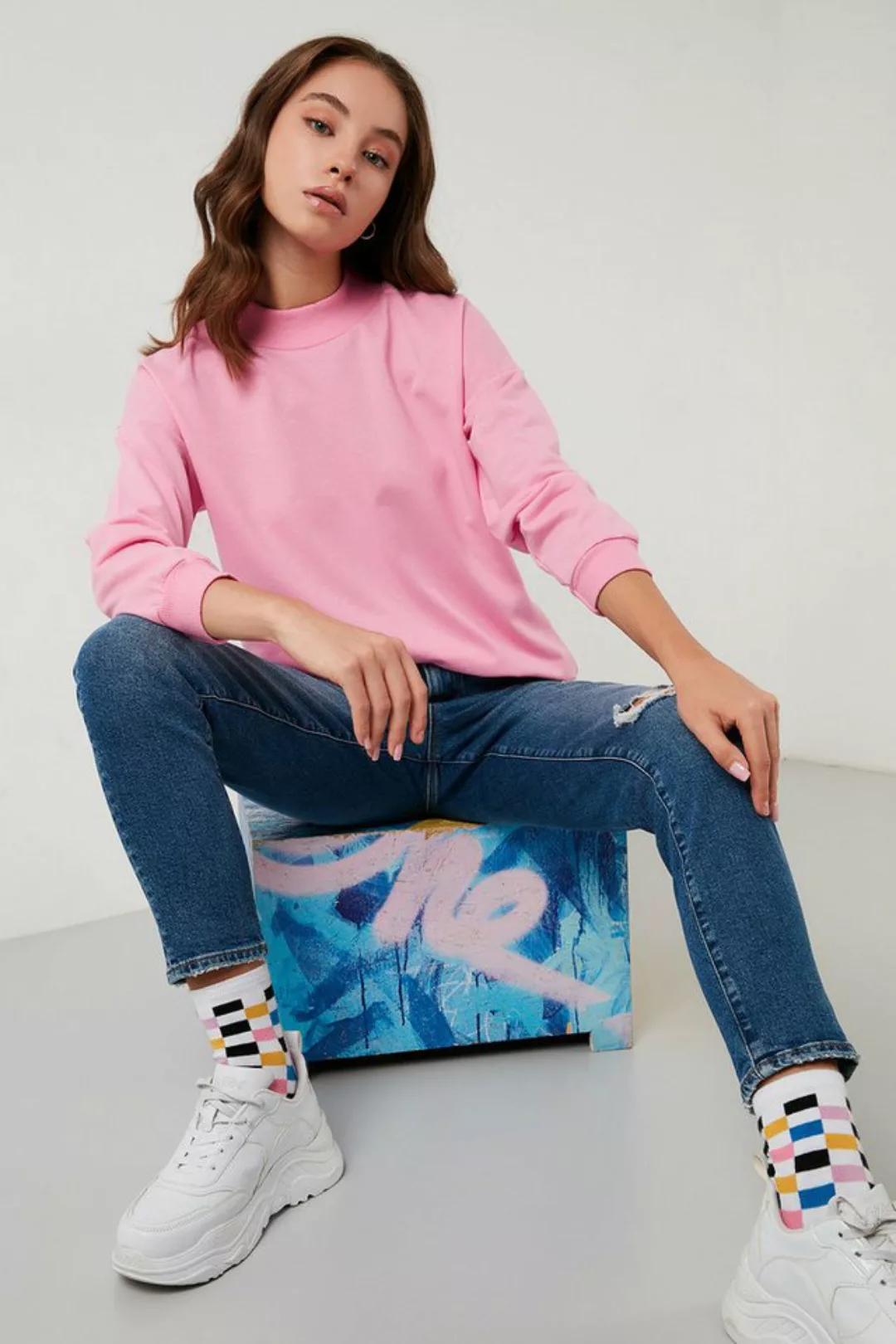 LELA Sweatshirt Regular Fit günstig online kaufen