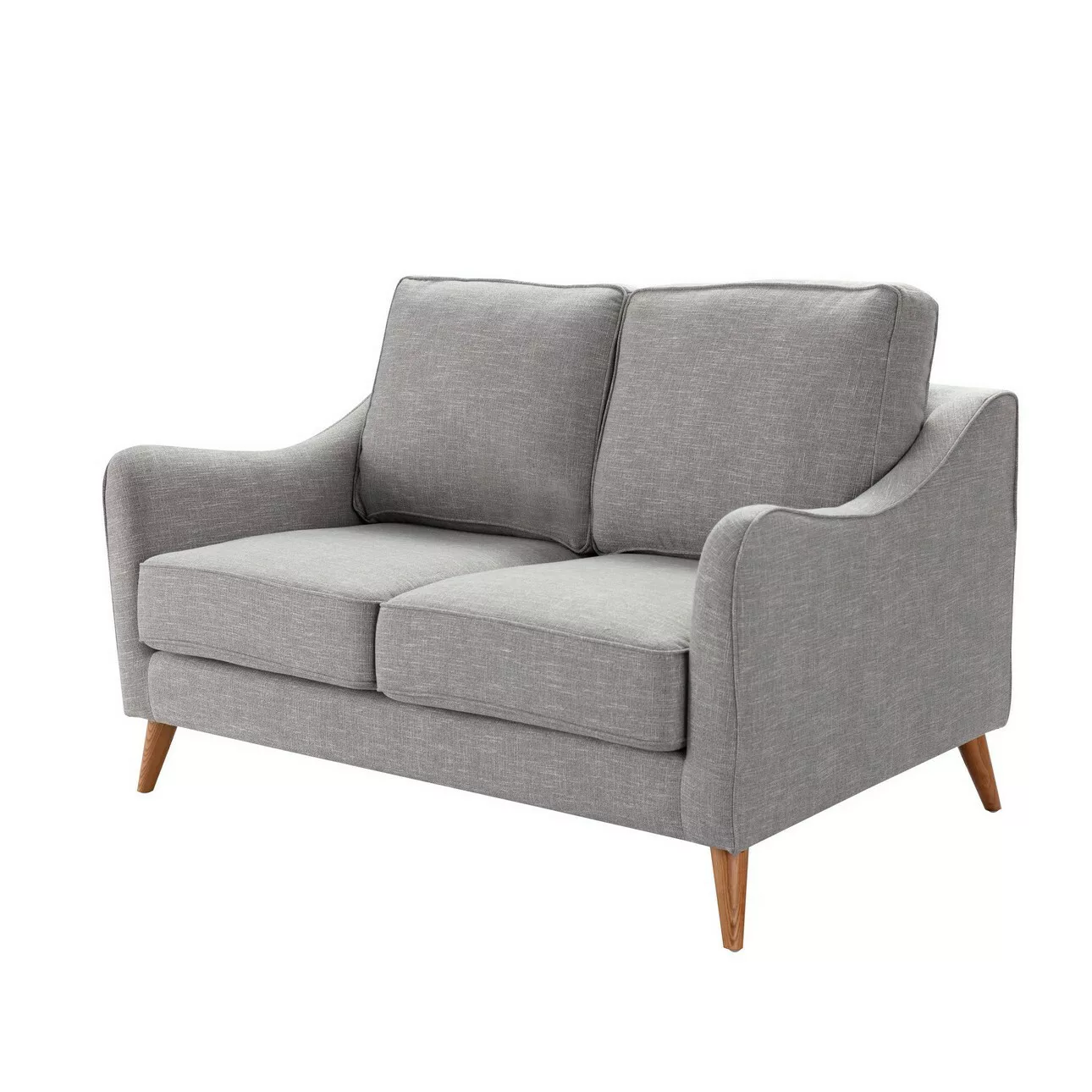 2-Sitzer Sofa Venuste grey linen, 140 x 90 x 90 cm günstig online kaufen