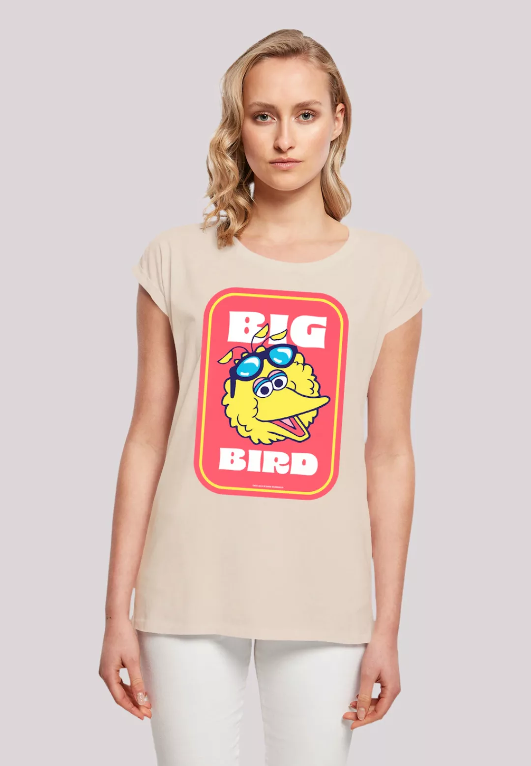 F4NT4STIC T-Shirt "Sesamstraße Bilbo Big Bird Sticker", Premium Qualität, W günstig online kaufen