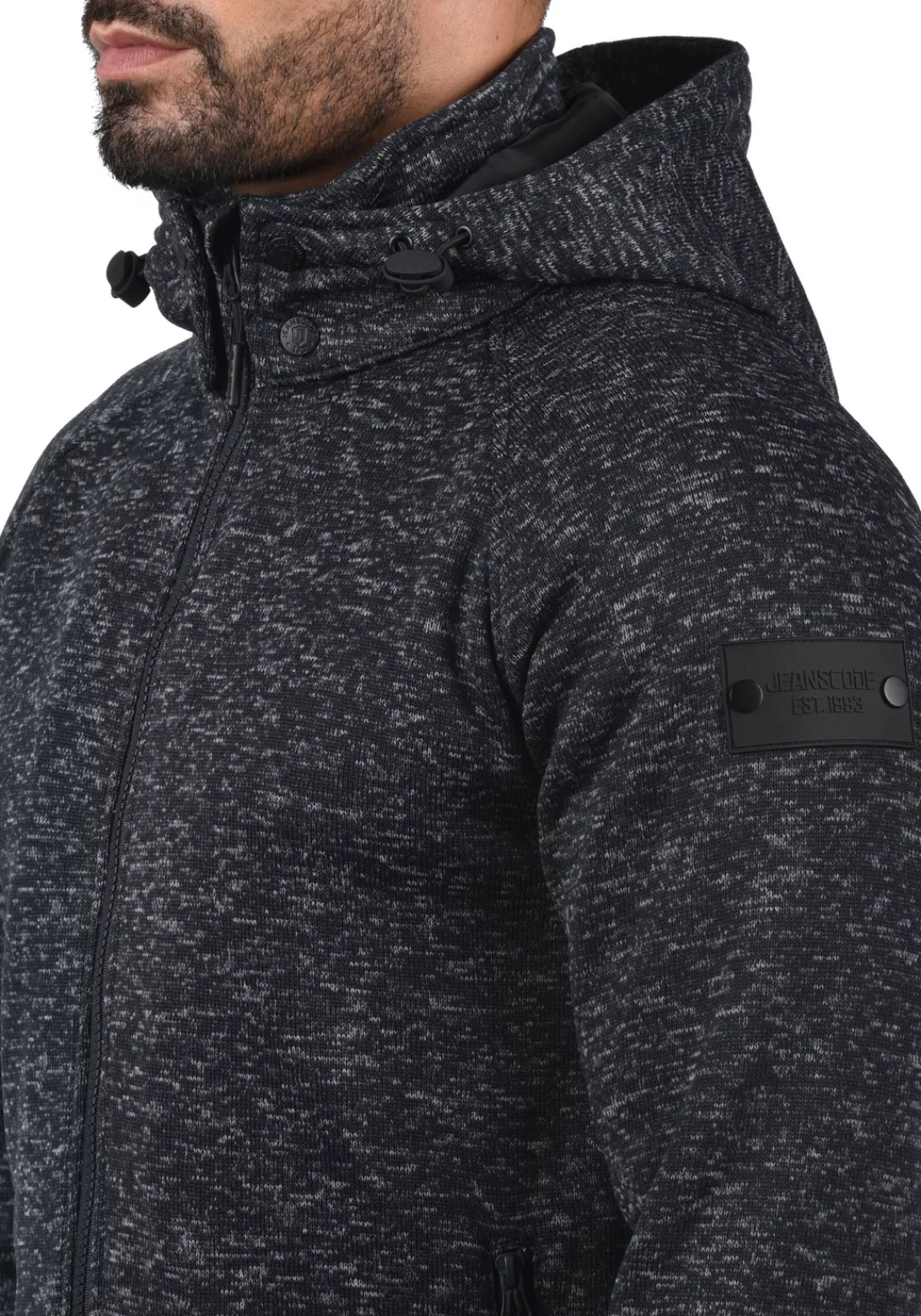 Indicode Fleecejacke "Kapuzensweatjacke IDChillingworth", mit Kapuze günstig online kaufen