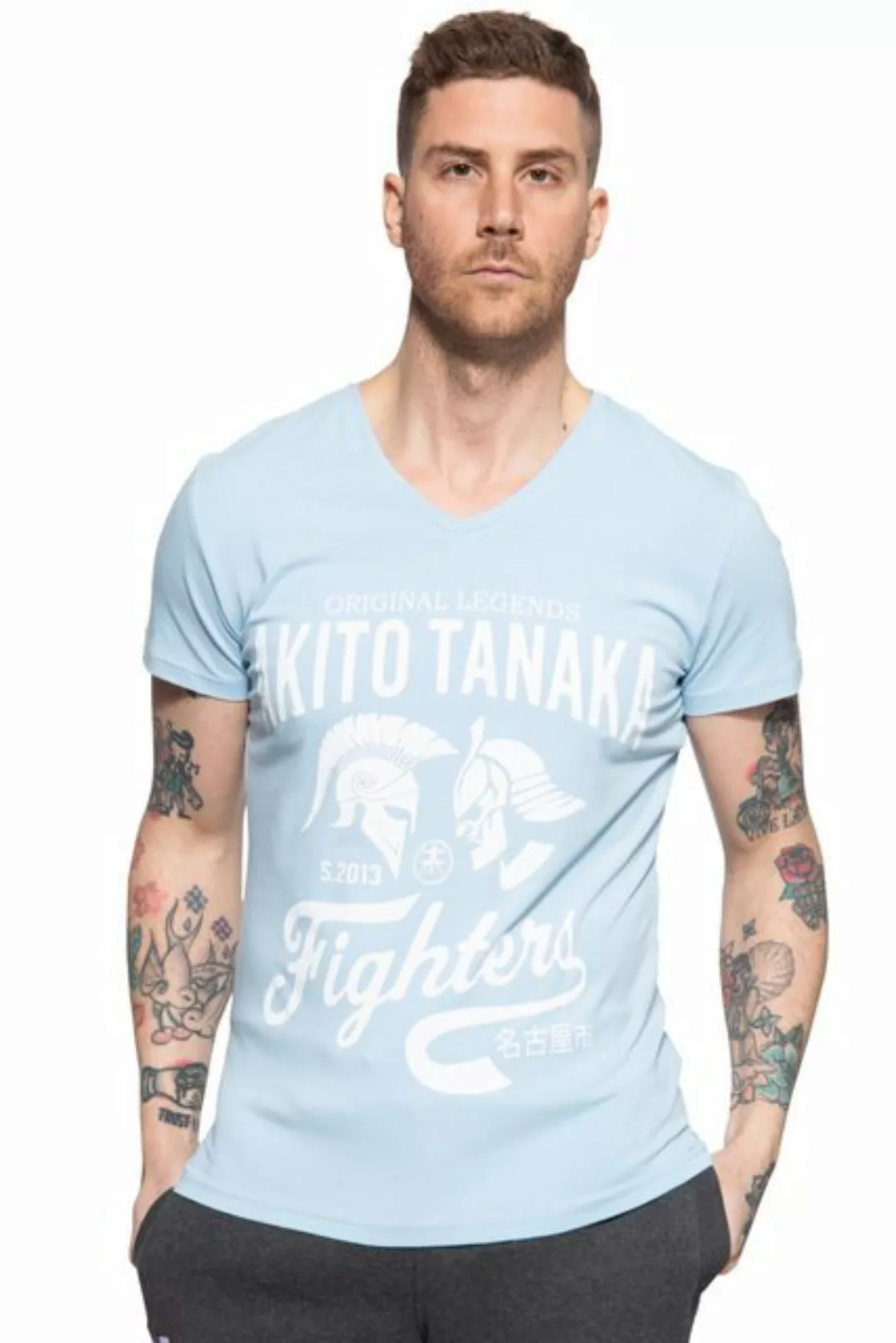 Akito Tanaka T-Shirt Gladiator Fighters (1-tlg) mit coolem Kontrast-Print günstig online kaufen