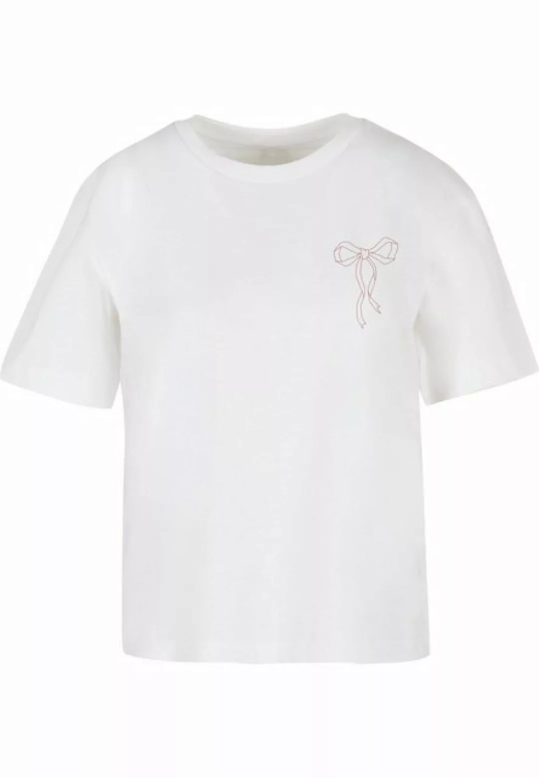 Miss Tee T-Shirt Miss Tee Bow Oneliner Tee (1-tlg) günstig online kaufen