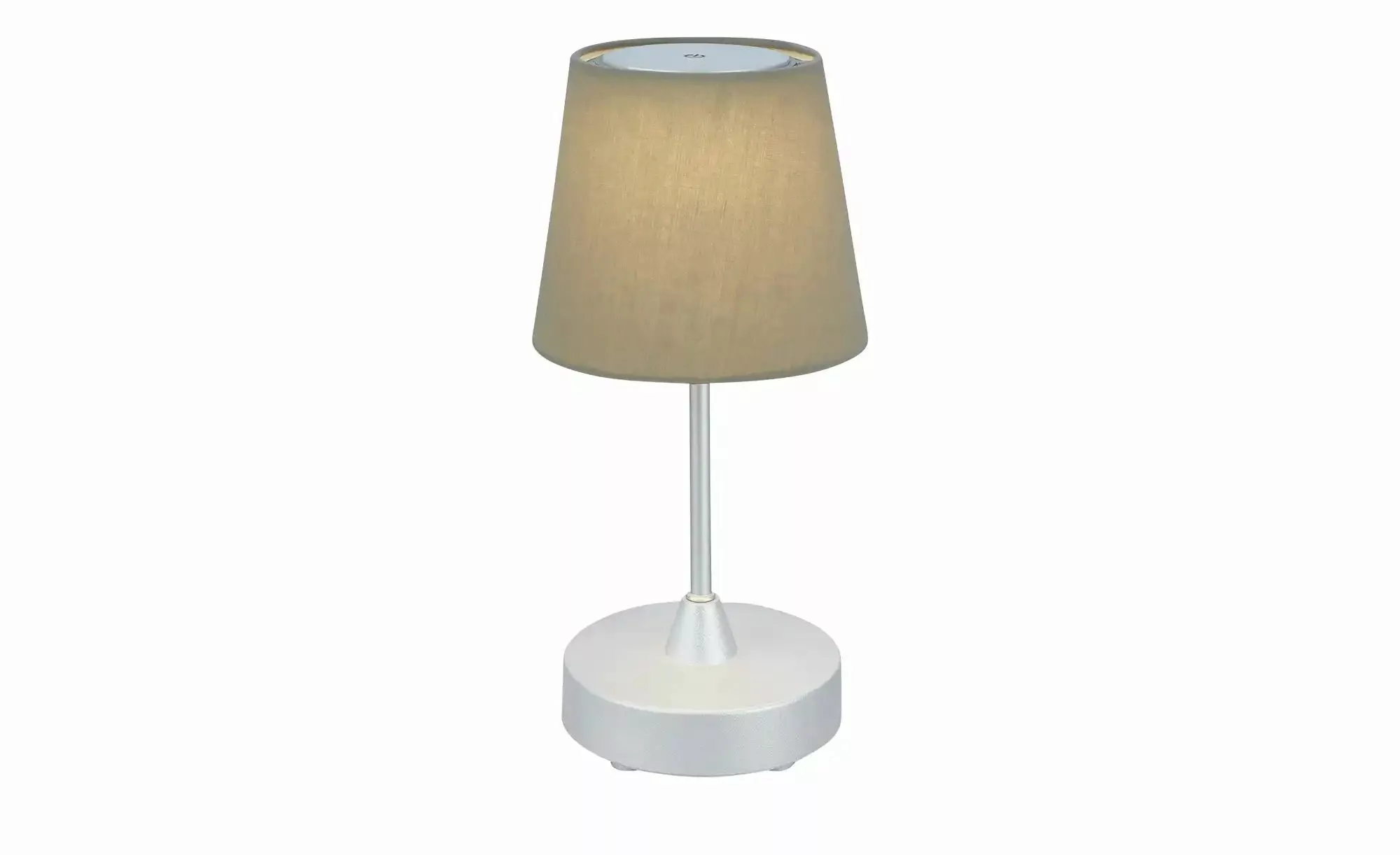 Tischleuchte   ¦ beige ¦ Maße (cm): H: 30  Ø: 12.5 Lampen & Leuchten > Tisc günstig online kaufen