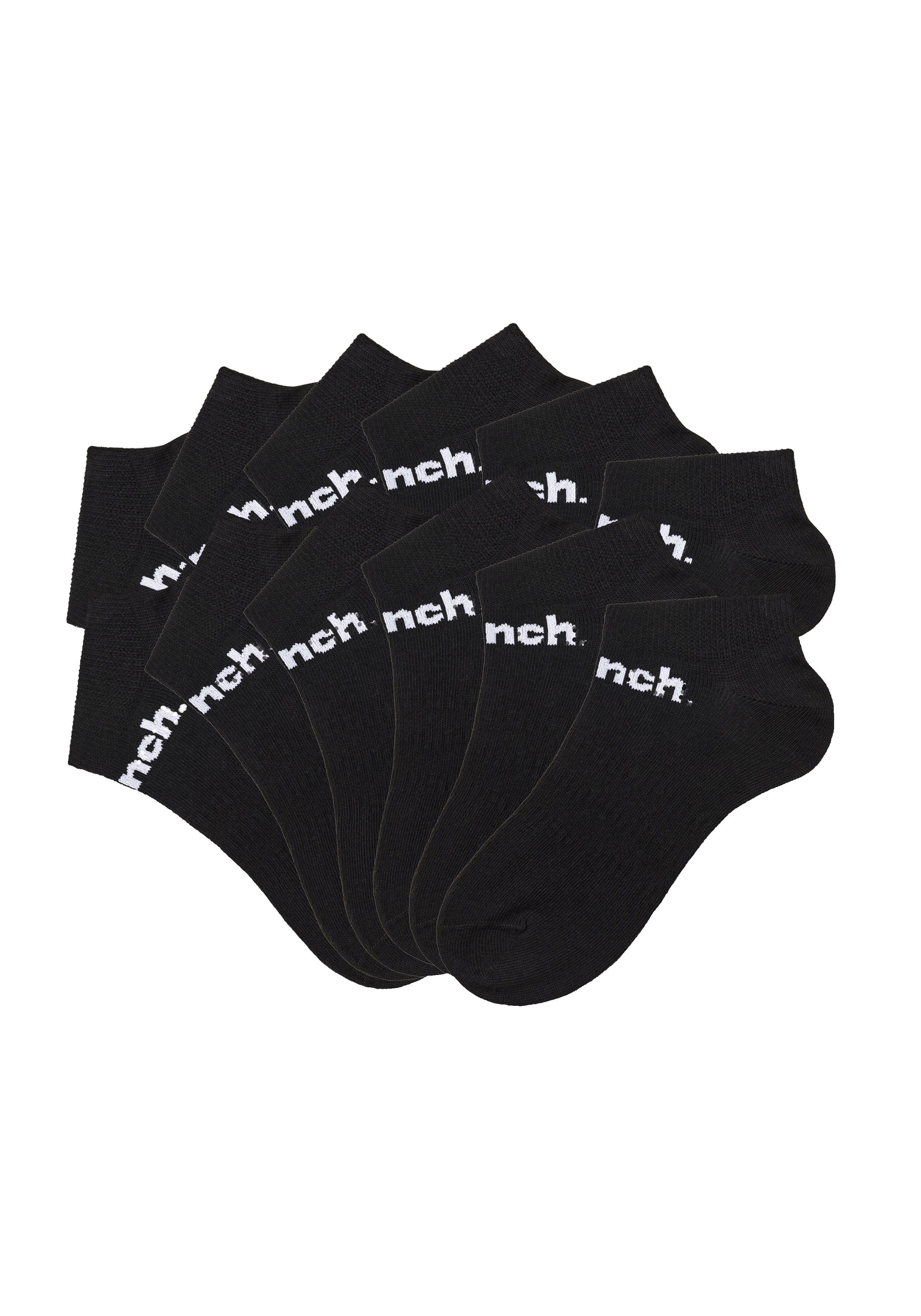 Bench. Sportsocken, (Packung, 12 Paar), Sneakersocken mit klassischem Logos günstig online kaufen