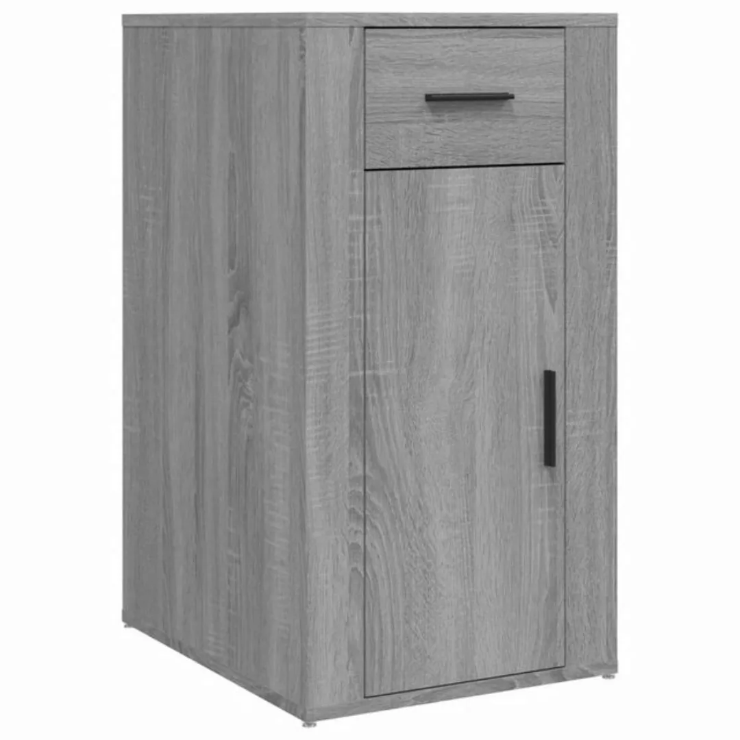 vidaXL Stauraumschrank Büroschrank Grau Sonoma 40x49x75 cm Holzwerkstoff (1 günstig online kaufen