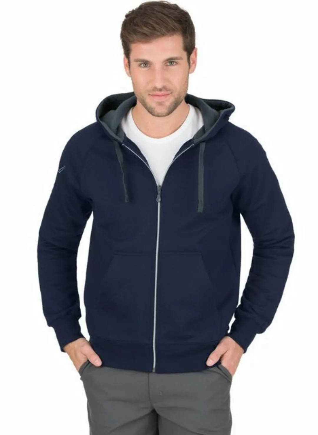 Trigema Sweatjacke TRIGEMA Sweatjacke mit Kapuze (1-tlg) günstig online kaufen