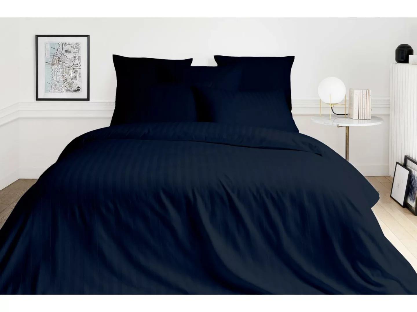Bettwäsche - Satin 92 Fäden/cm² - Bettdeckenbezug 220 x 240 cm + 2 Kissenbe günstig online kaufen
