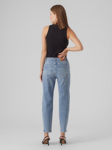 Vero Moda Straight-Jeans VMLINDA HR MOM JEANS GU3184 GA NOOS günstig online kaufen