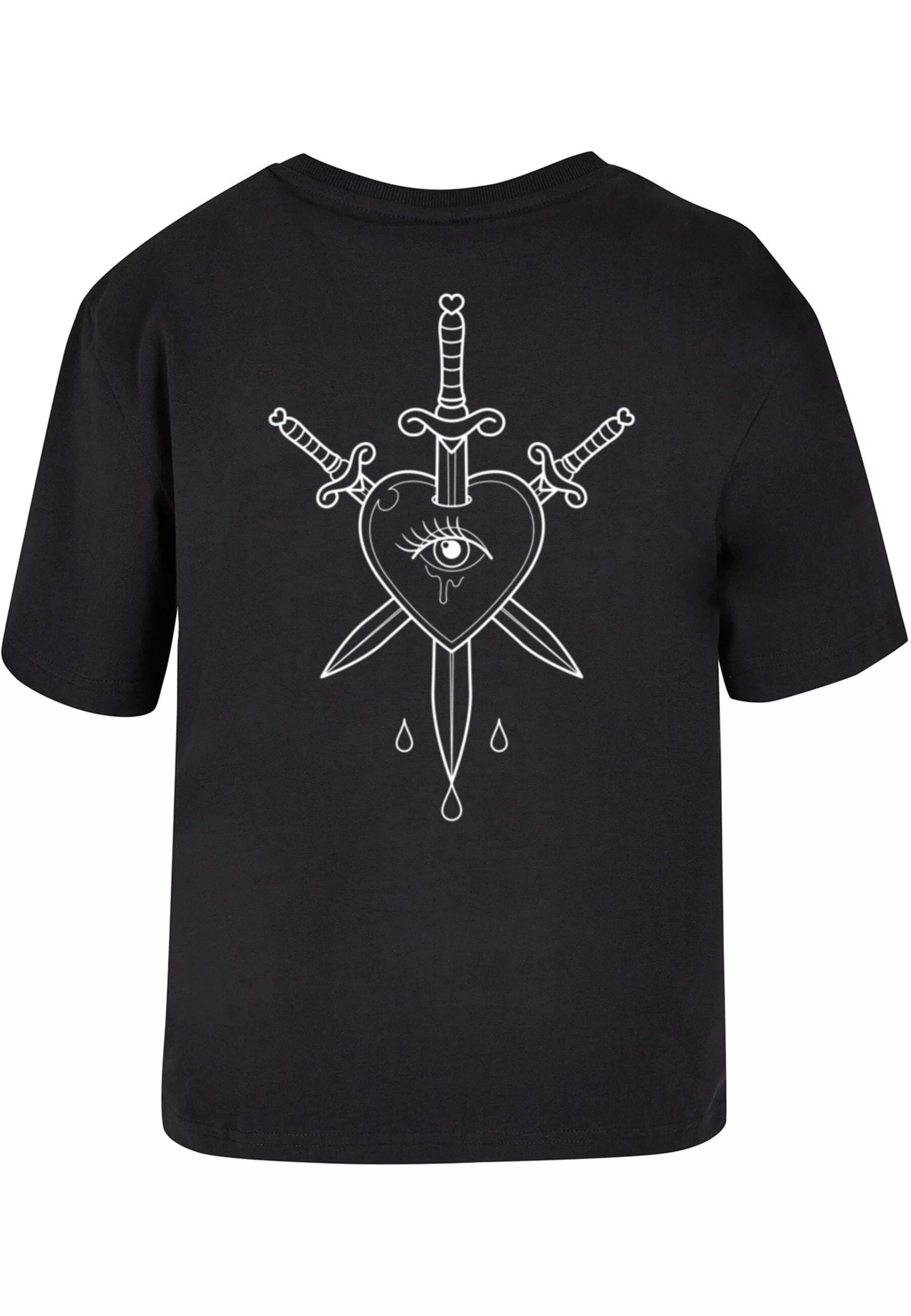 Miss Tee T-Shirt "Miss Tee Damen Heartbreaker Lovetaker Tee", (1 tlg.) günstig online kaufen