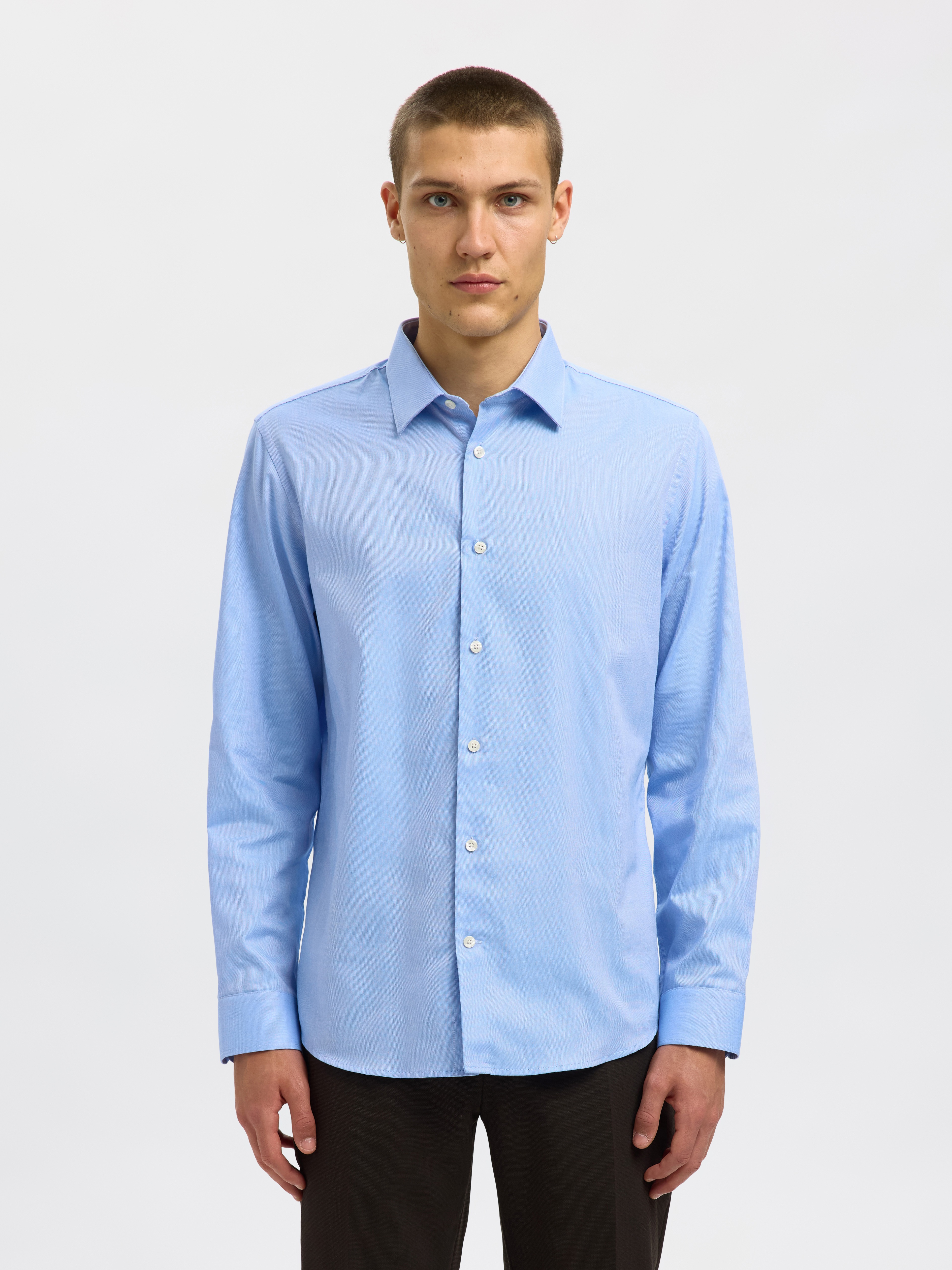 SELECTED HOMME Langarmhemd "SLHSLIMCLARK SHIRT LS NOOS" günstig online kaufen