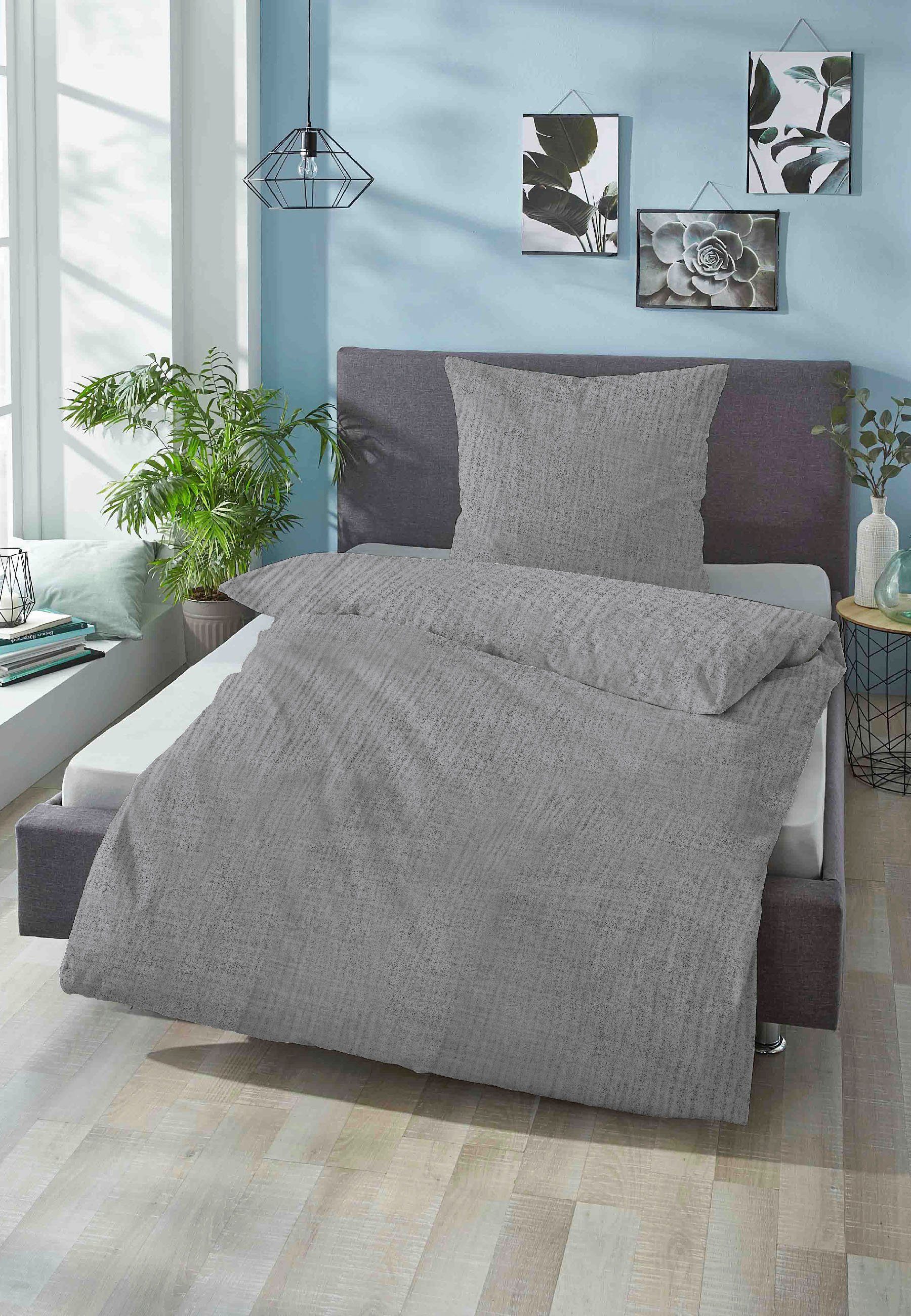 Biberna Bettwäsche Thea, Musselin, 2 teilig, günstig online kaufen