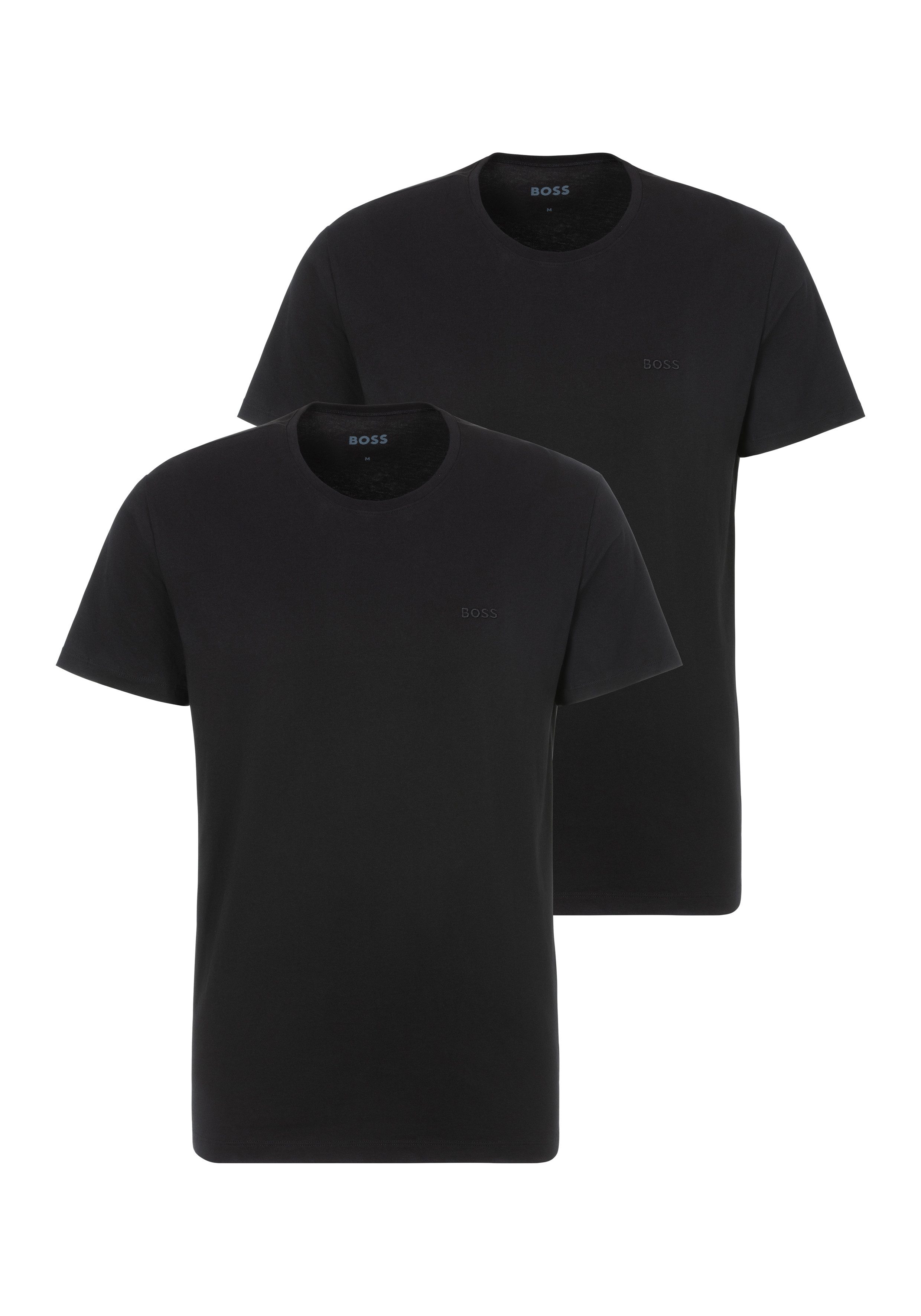 BOSS Rundhalsshirt "TShirtRN 2P Comfort", (Packung, 2 tlg., 2er Pack), mit günstig online kaufen