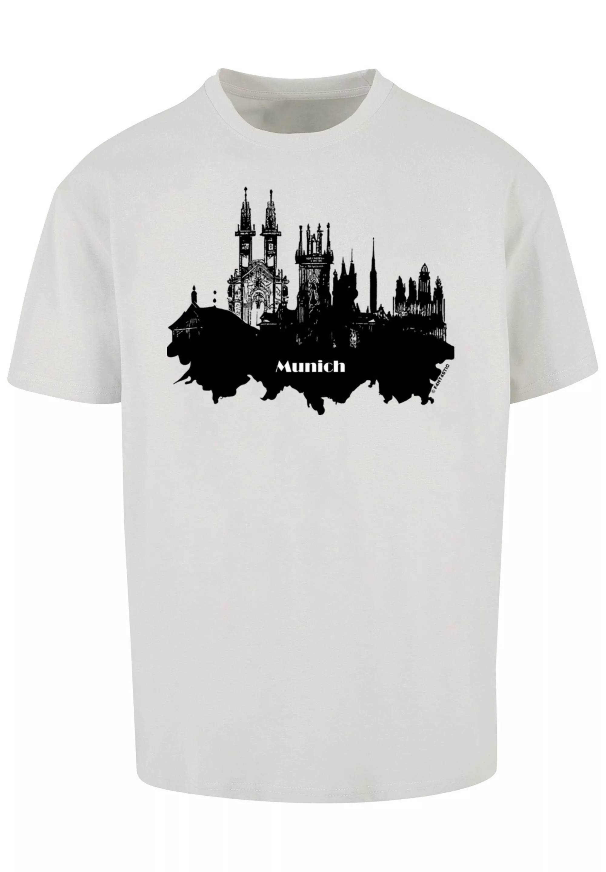 F4NT4STIC T-Shirt "Cities Collection - Munich skyline", Print günstig online kaufen