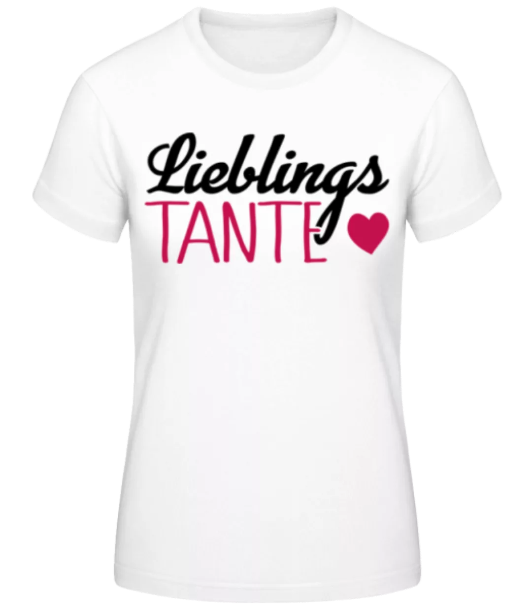 Lieblings Tante · Frauen Basic T-Shirt günstig online kaufen