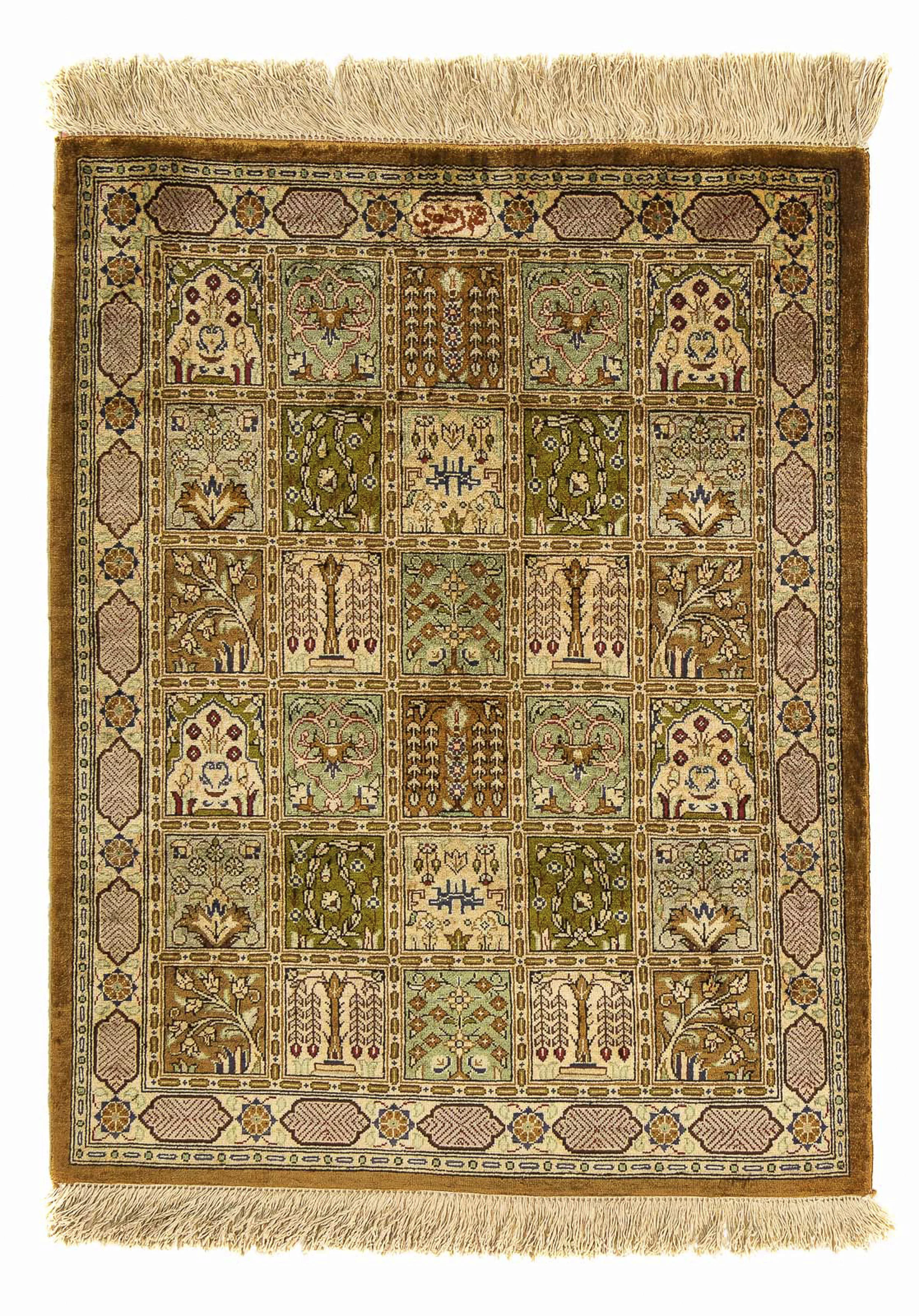 morgenland Orientteppich »Perser - Ghom - 75 x 54 cm - mehrfarbig«, rechtec günstig online kaufen