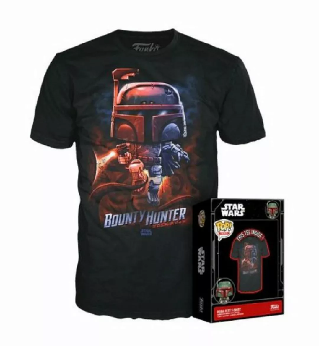 T-Shirt Funko POP! Boxed Tees: Boba Fett T-Shirt günstig online kaufen