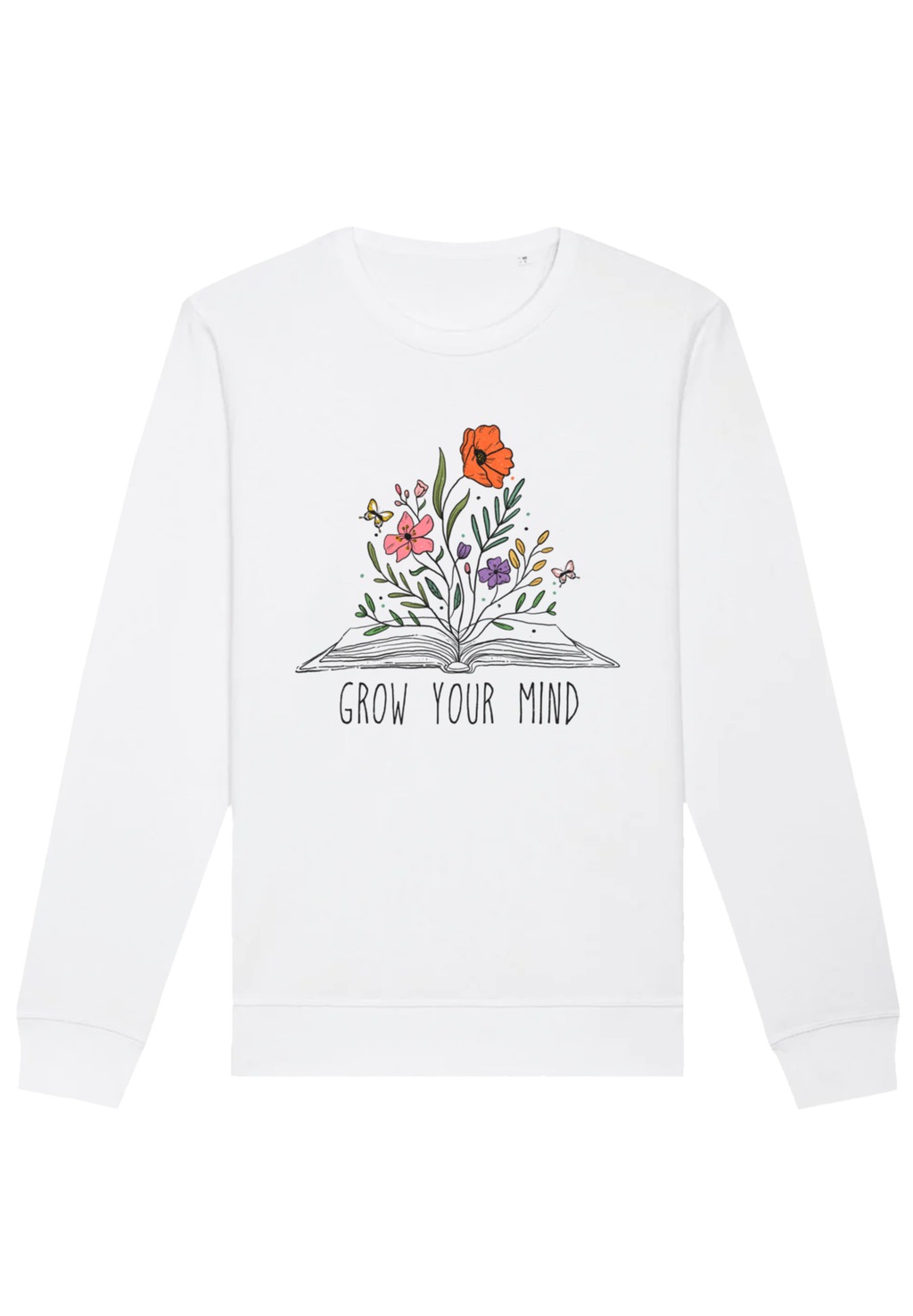 F4NT4STIC Sweatshirt "Flower grow your mind book", Premium Qualität günstig online kaufen