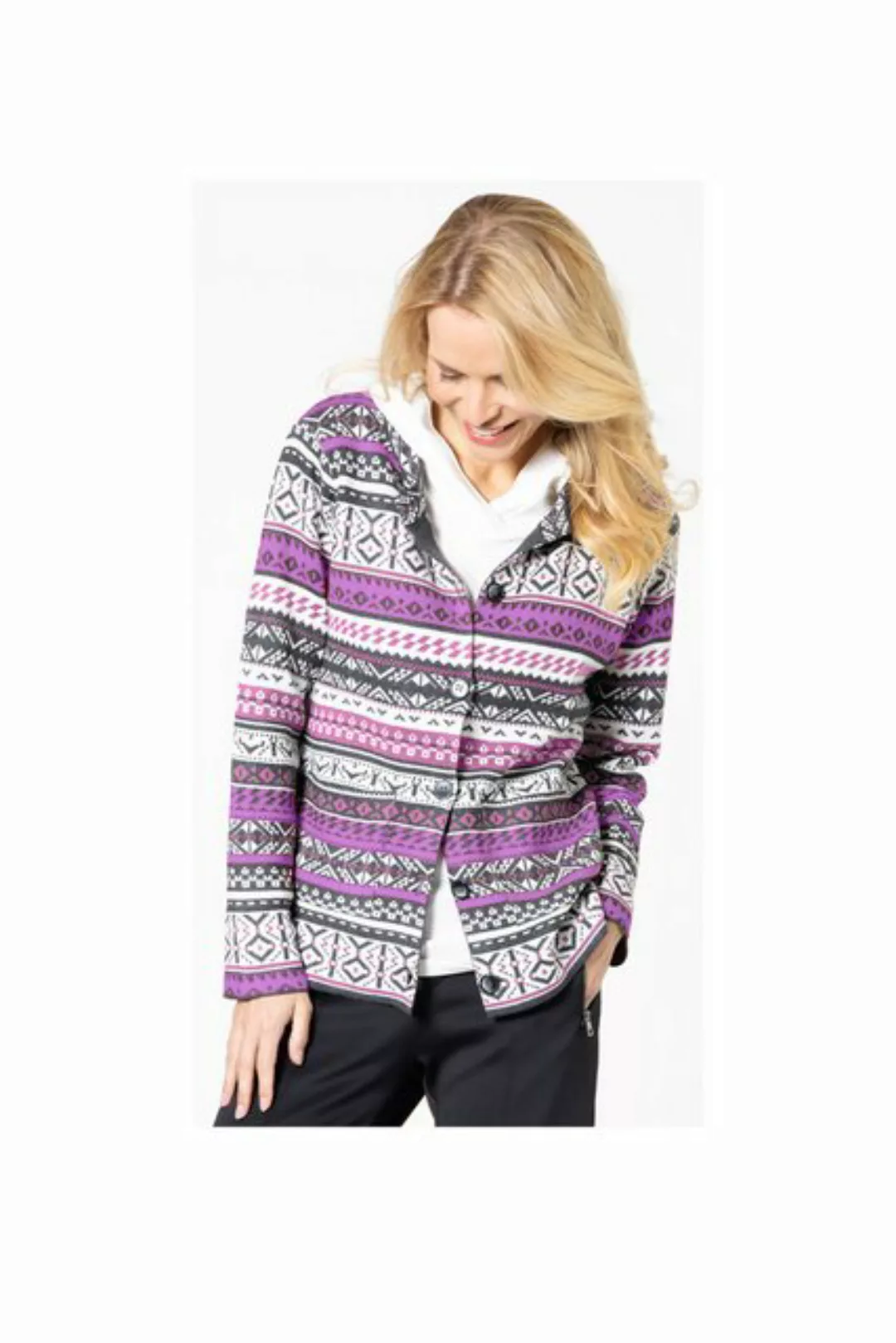 SER Strickjacke Strickjacke Norweger Design W8240335 auch in großen Größen günstig online kaufen