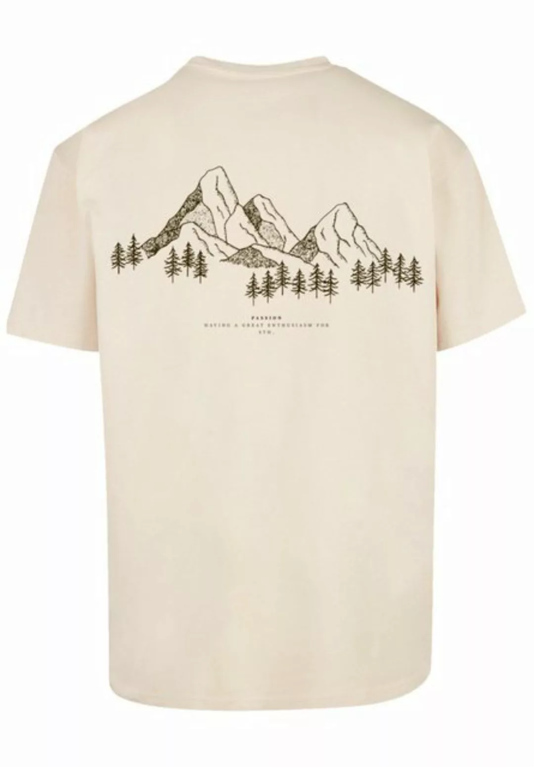 F4NT4STIC T-Shirt PLUS SIZE Mountain Berge Print günstig online kaufen