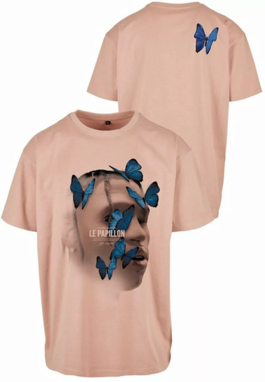 Upscale by Mister Tee Kurzarmshirt Upscale by Mister Tee Herren Le Papillon günstig online kaufen