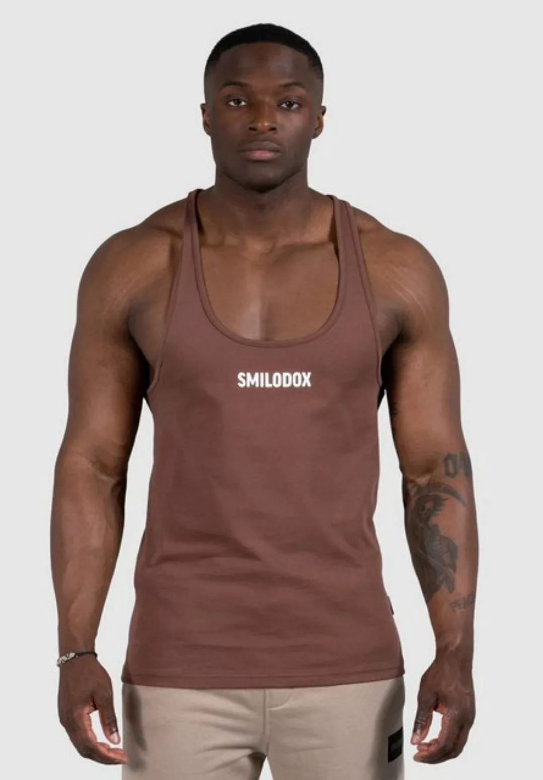 Smilodox Tanktop Paul 100% Baumwolle günstig online kaufen