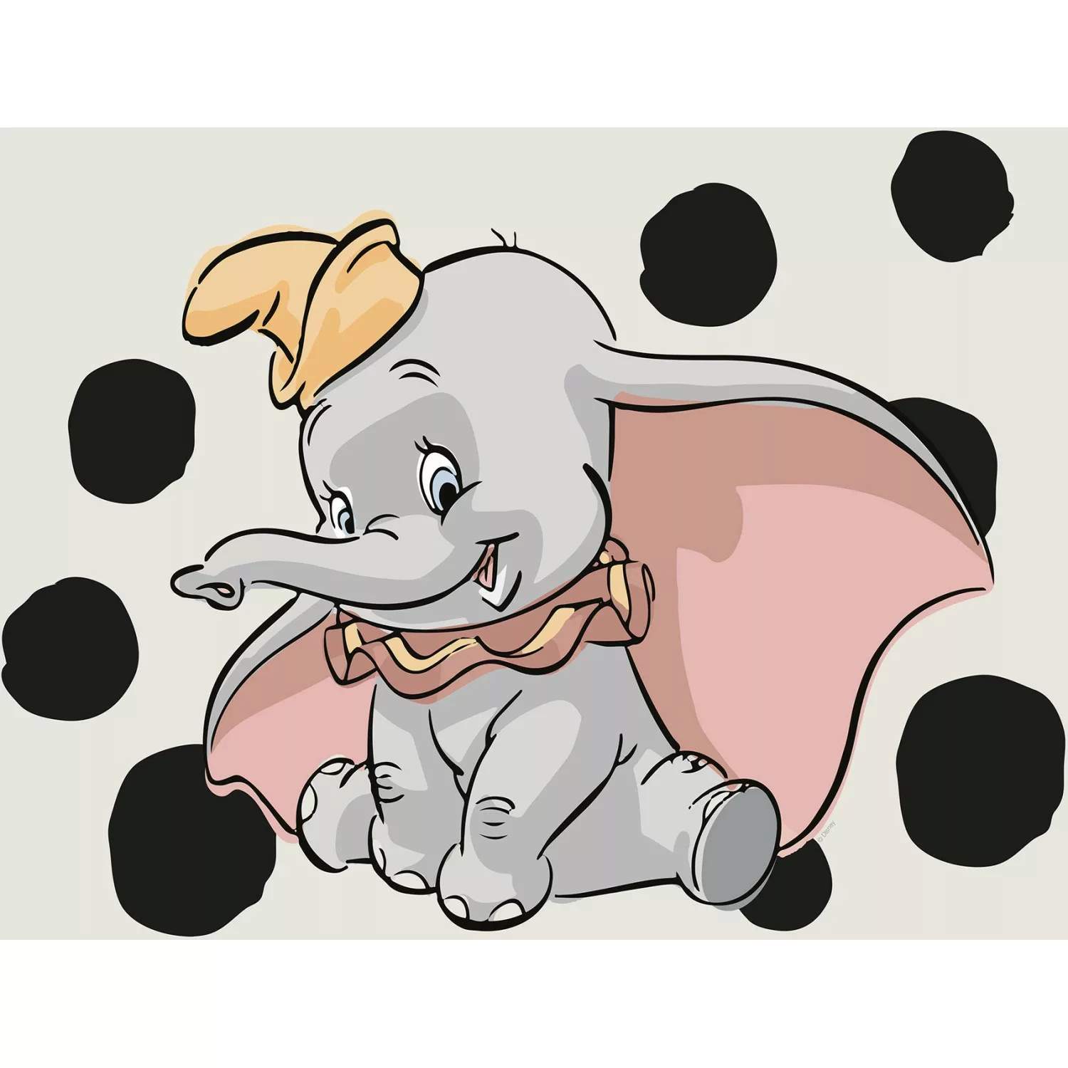 Komar Poster »Dumbo Dots Landscape«, Disney, (1 St.) günstig online kaufen