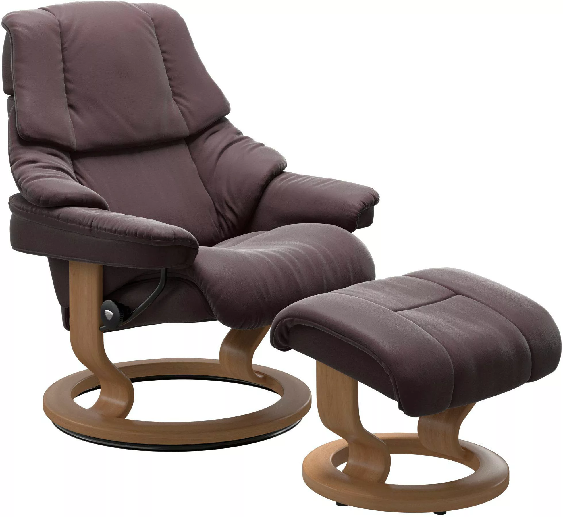 Stressless Relaxsessel "Reno", mit Classic Base, Größe S, M & L, Gestell Ei günstig online kaufen