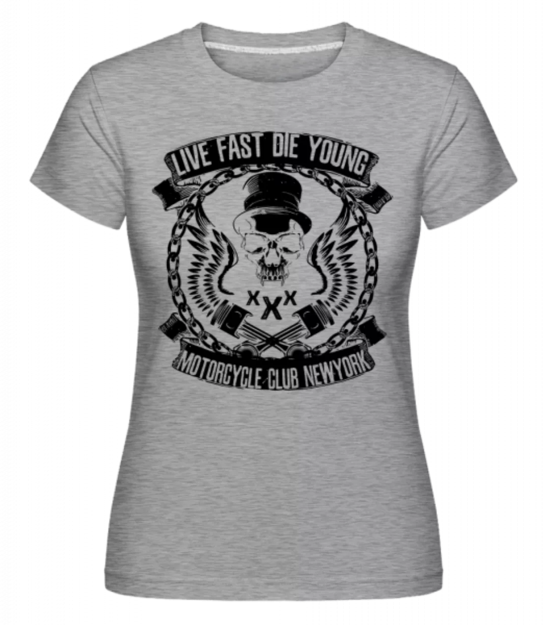 Live Fast Die Young Skull · Shirtinator Frauen T-Shirt günstig online kaufen