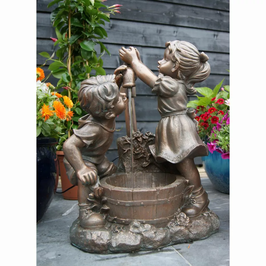 Ubbink AcquaArte Memphis Gartenbrunnen Set Springbrunnen günstig online kaufen