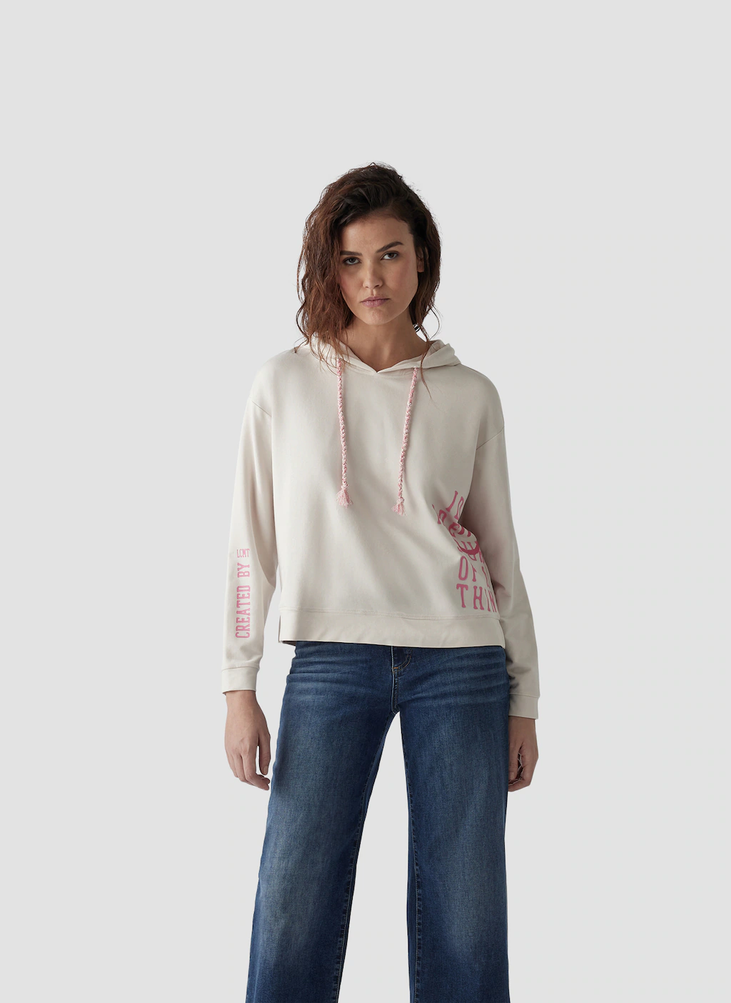 LeComte Sweatshirt "LeComte Hoodie mit stylischem Schriftzug und gemütliche günstig online kaufen