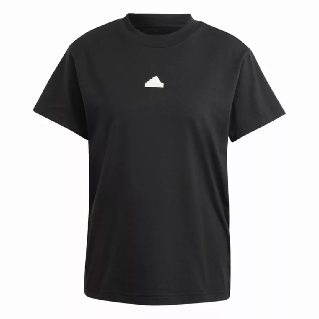 adidas Sportswear Kurzarmshirt EMBROIDERED Damen T-Shirt schwarz günstig online kaufen