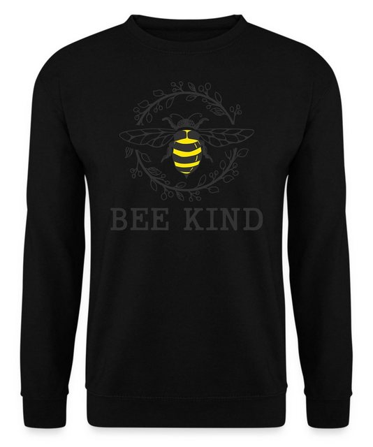 Quattro Formatee Sweatshirt Bee Kind - Biene Imker Honig Unisex Pullover (1 günstig online kaufen