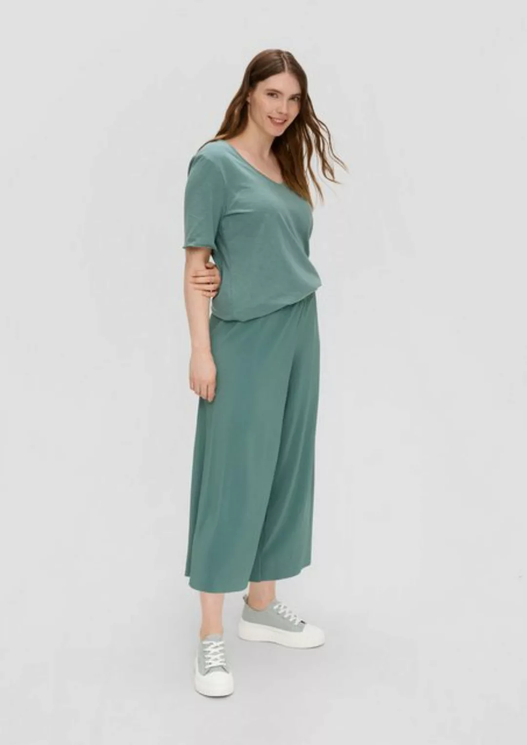 s.Oliver 3/4-Hose Culotte mit Wide Leg günstig online kaufen