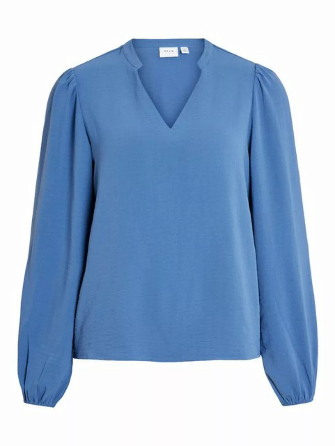 Vila Blusenshirt VIRELLA V-NECK L/S TOP - NOOS günstig online kaufen