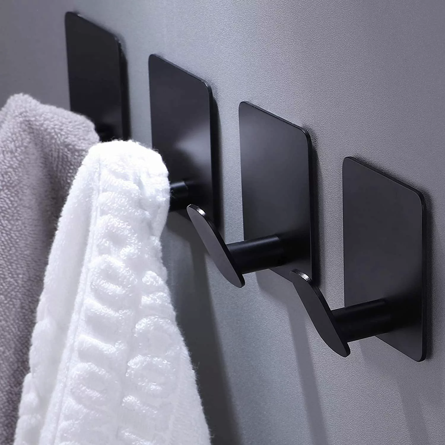 Refined Living Handtuchhaken Handtuchhaken ohne Bohren,4er günstig online kaufen