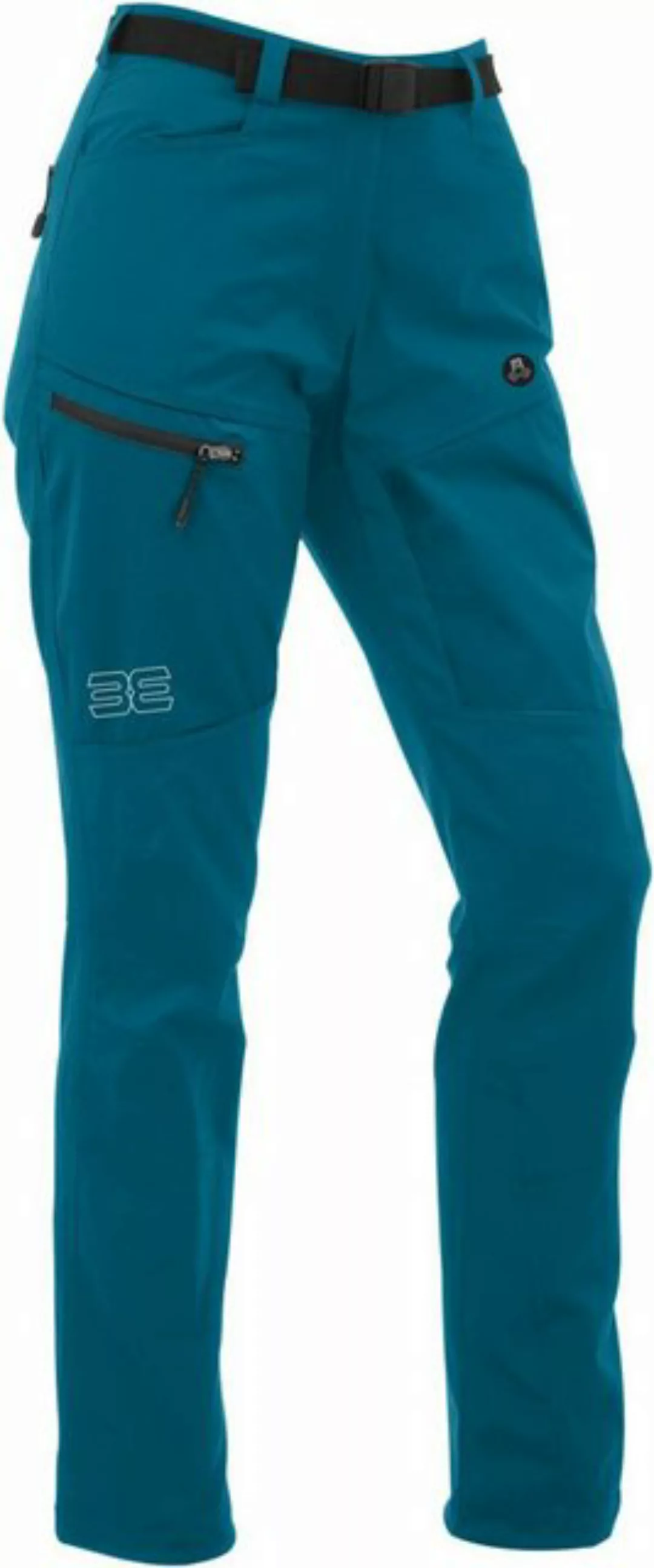 Maul Bundfaltenhose Astoria 3XT - lange Hose elast PETROL BLUE günstig online kaufen