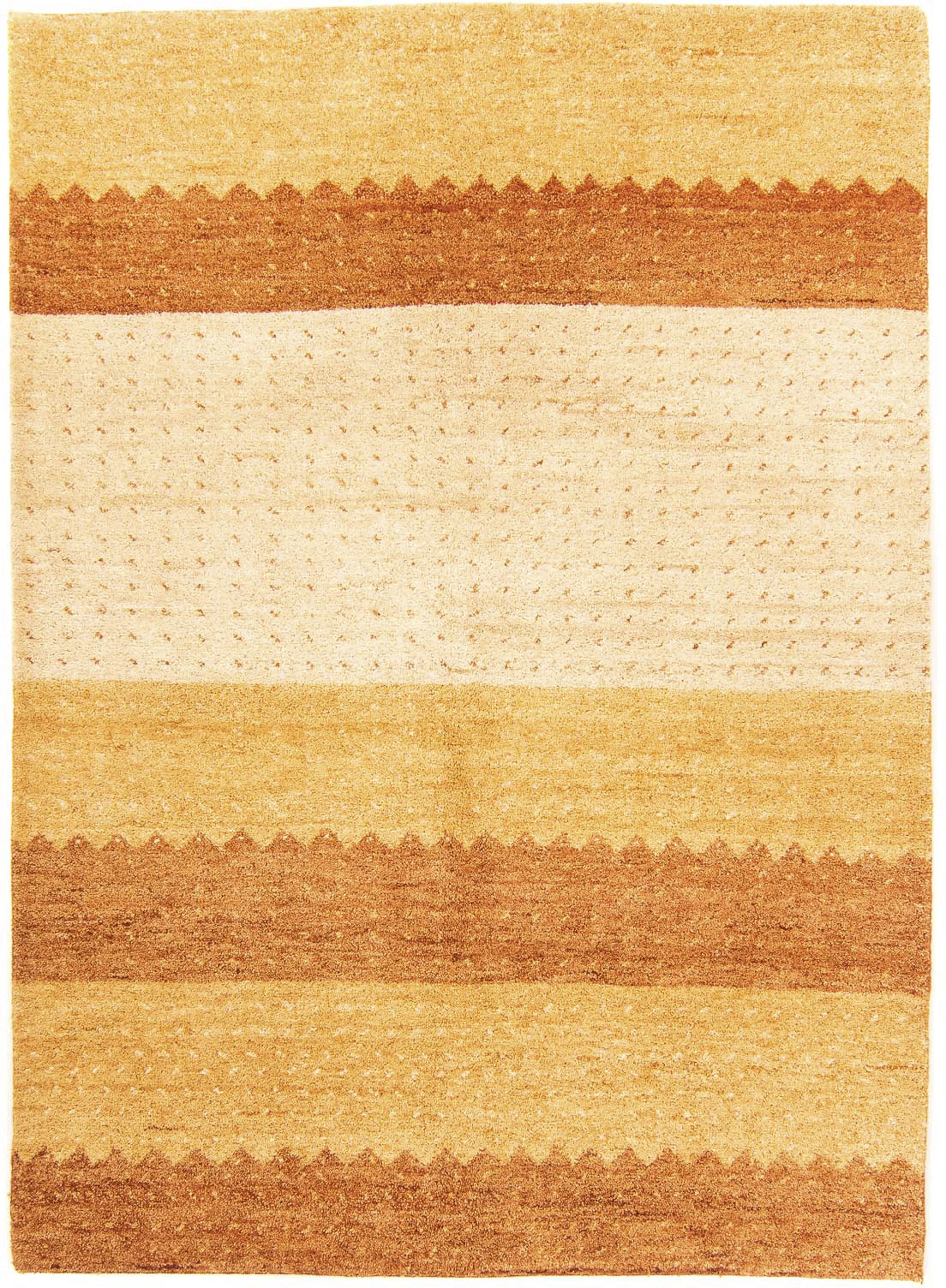morgenland Wollteppich »Gabbeh - Indus - 199 x 142 cm - mehrfarbig«, rechte günstig online kaufen