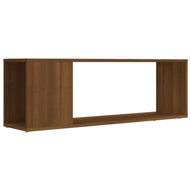 vidaXL TV-Schrank TV-Schrank Braun Eichen-Optik 100x24x32 cm Holzwerkstoff günstig online kaufen