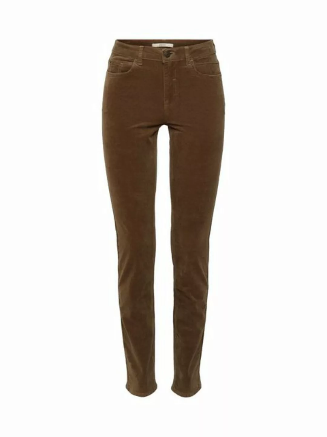 Esprit Cordhose Mid-Rise-Cordhose günstig online kaufen