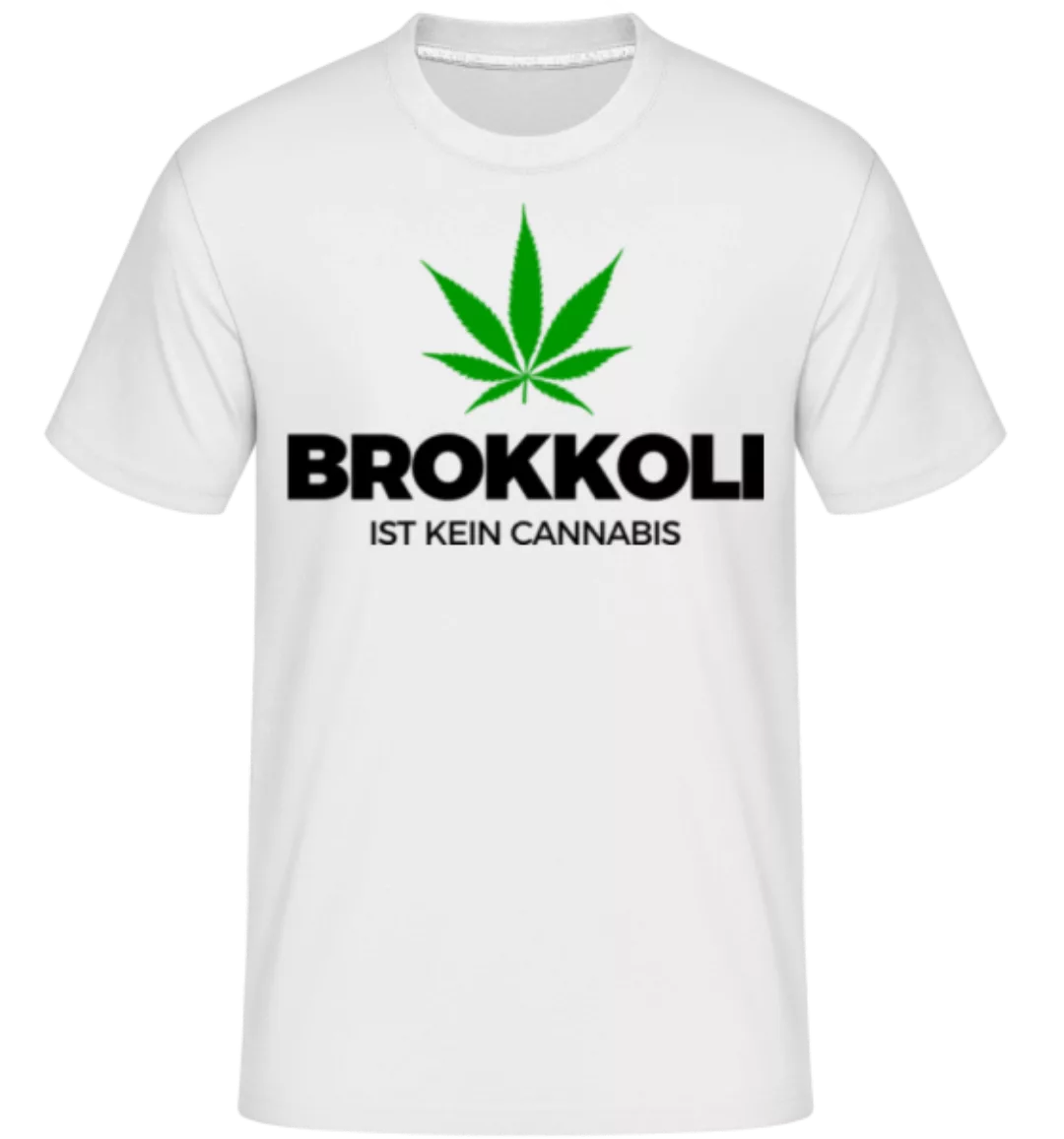 Cannabis Brokkoli · Shirtinator Männer T-Shirt günstig online kaufen