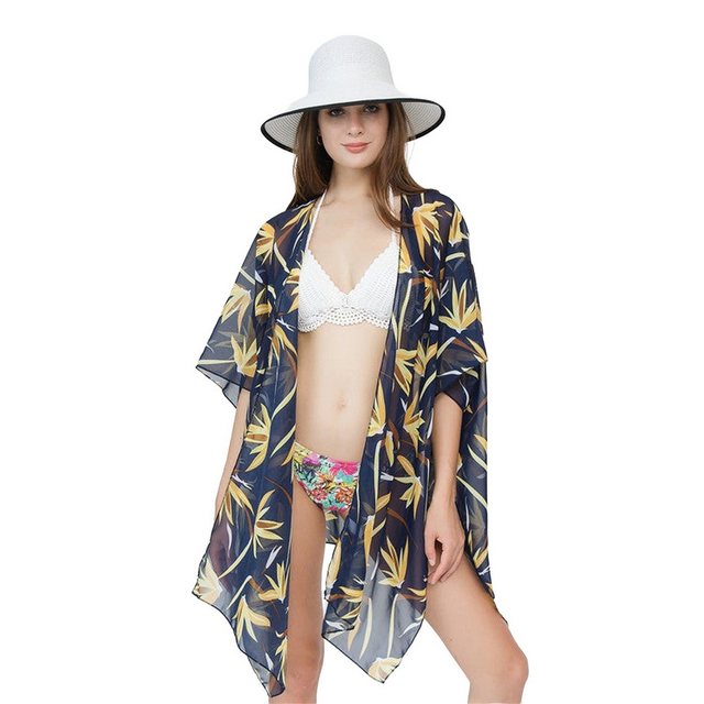 AUKUU Strandkleid Sommerstrand Cape Kimono Cardigan 70*105cm günstig online kaufen