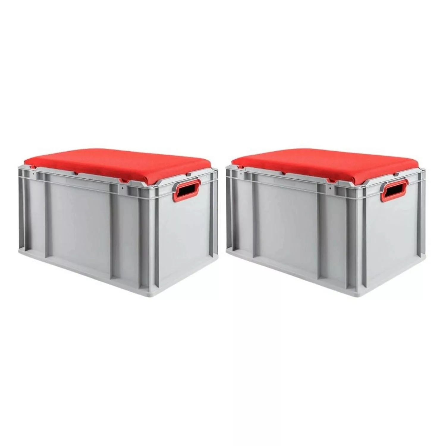 PROREGAL SparSet 2x Eurobox NextGen Seat Box Rot HxBxT 365 x 40 x 60 cm 65 günstig online kaufen