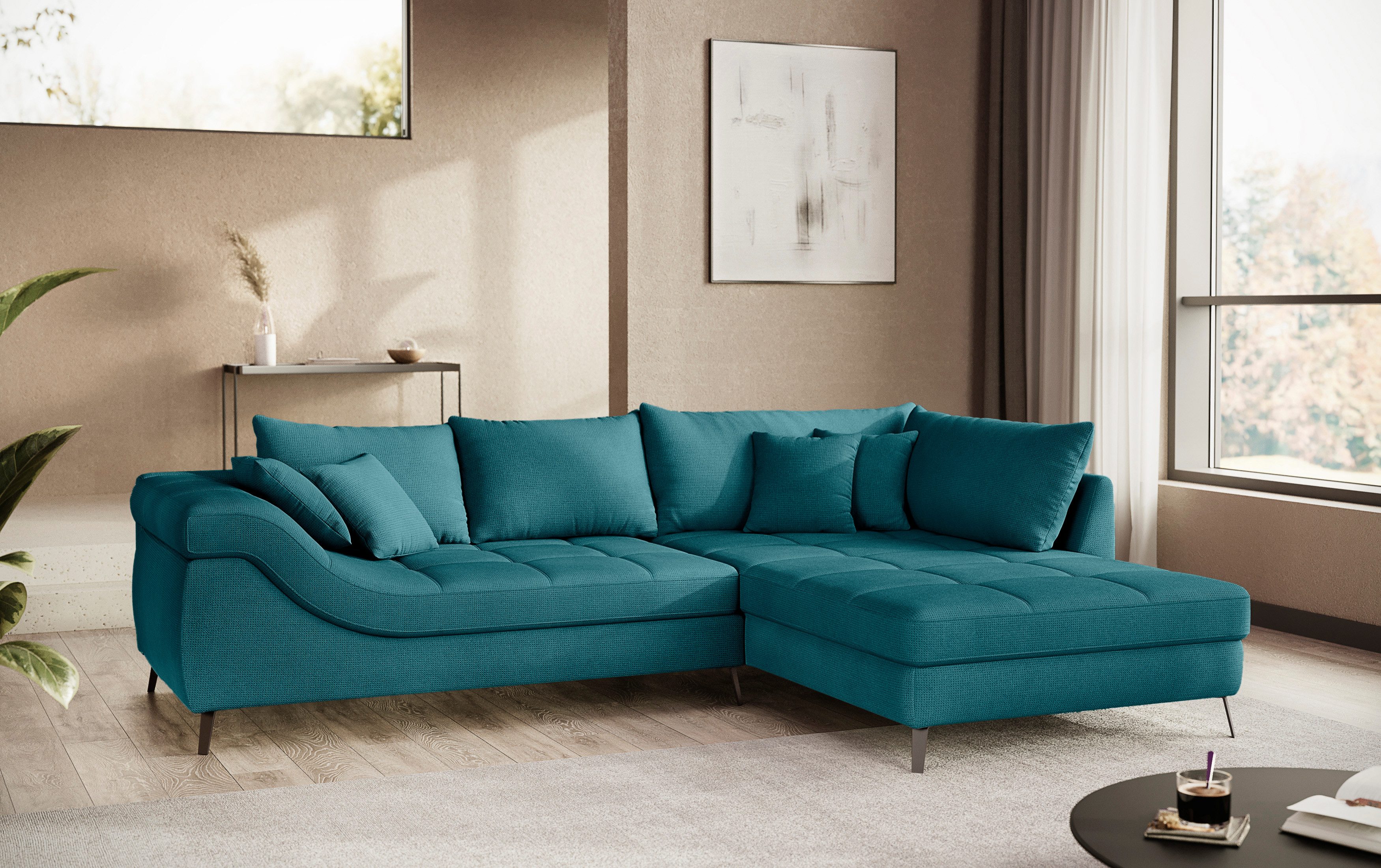 Mr. Couch Ecksofa Portofino L-Form, 4 günstig online kaufen