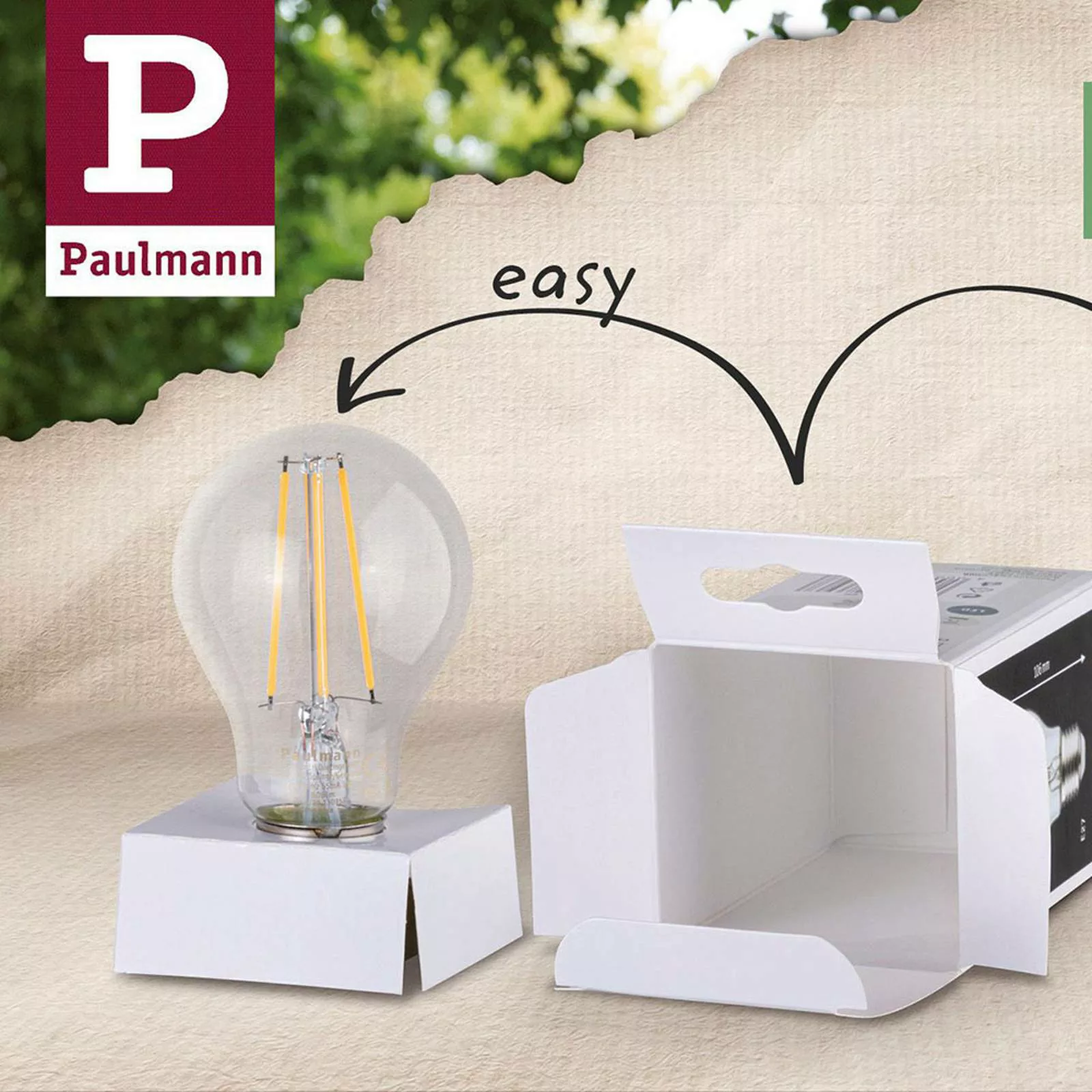 Paulmann LED-Globe E27 G125 Inner Shape 4W gold günstig online kaufen