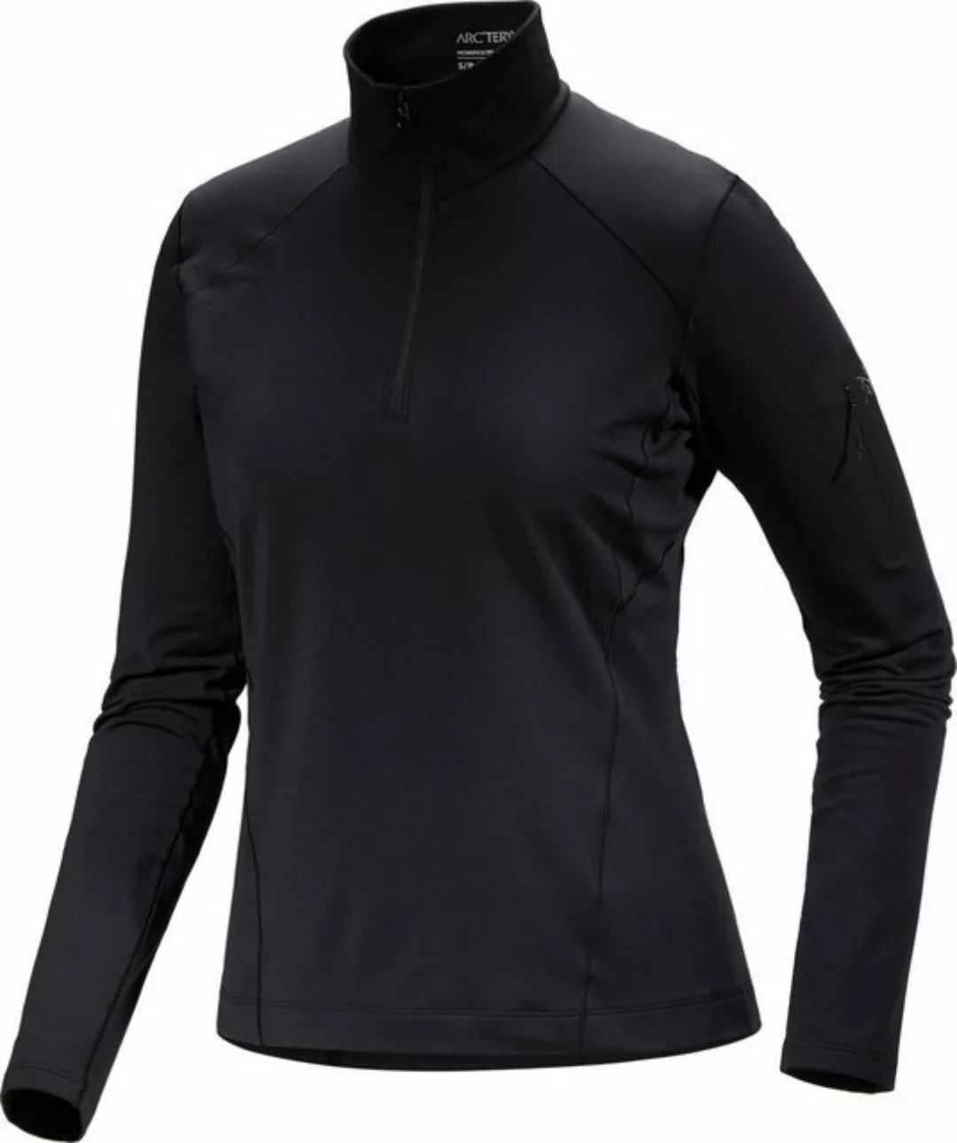 Arcteryx Langarmshirt Damen Longsleeve RHO ZIP NECK (1-tlg) günstig online kaufen