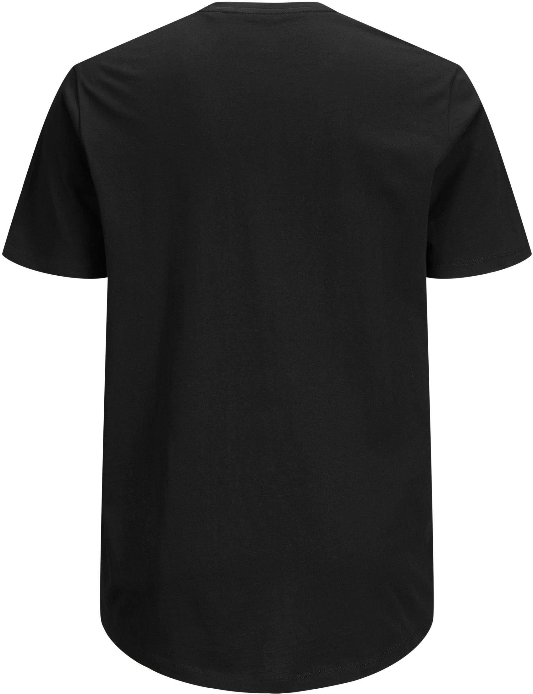 Jack & Jones Herren Rundhals T-Shirt JJENOA - Regular Fit Plussize günstig online kaufen