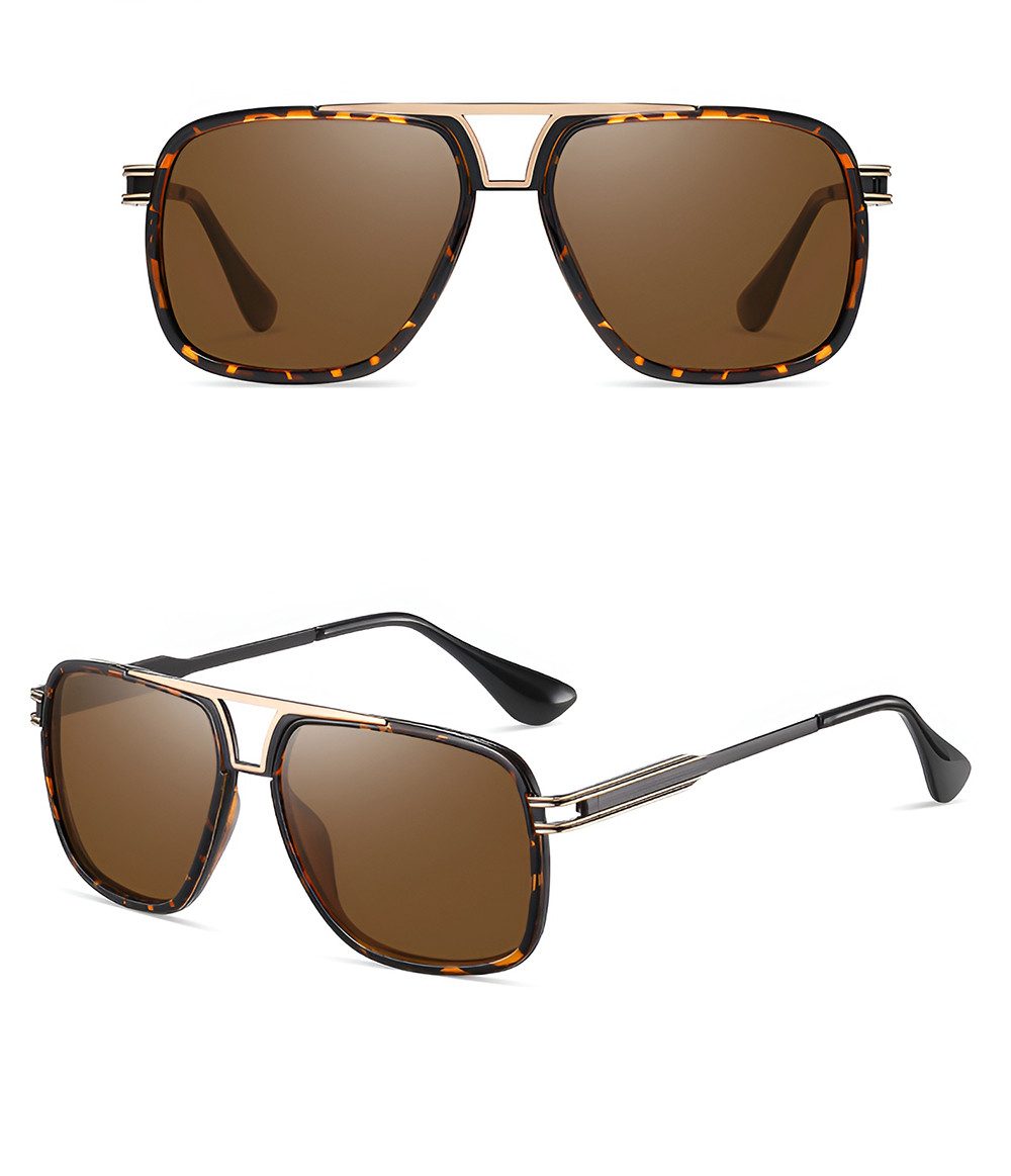 PACIEA Sonnenbrille Herren UV Schutz Doppelbalkenrahmen günstig online kaufen