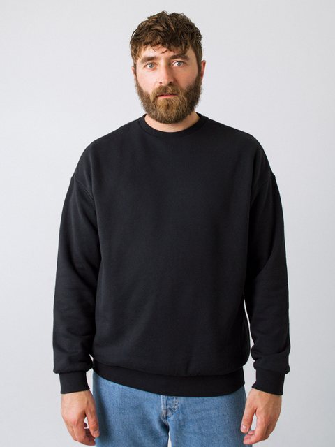 HONEST BASICS Sweatshirt mit Rundhalsausschnitt aus GOTS zertifizierter Bio günstig online kaufen