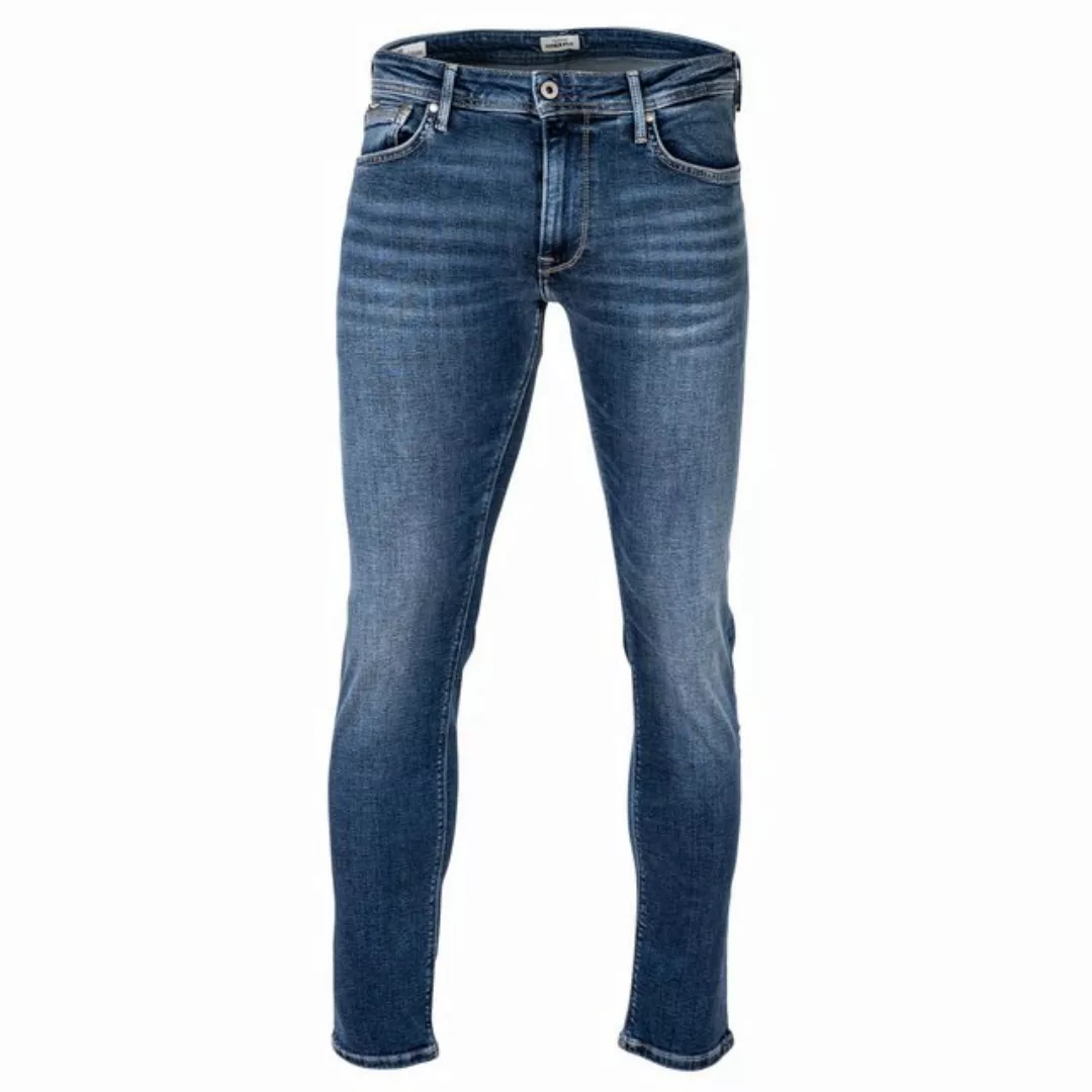 Pepe Jeans Herren Jeans STANLEY - Tapered Fit - Blau - Blue Denim günstig online kaufen